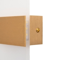 Бра 2505/1 LED 6Вт 4000К золото 10х27 см Бра 2505/1 LED 6Вт 4000К золото 10х27 см