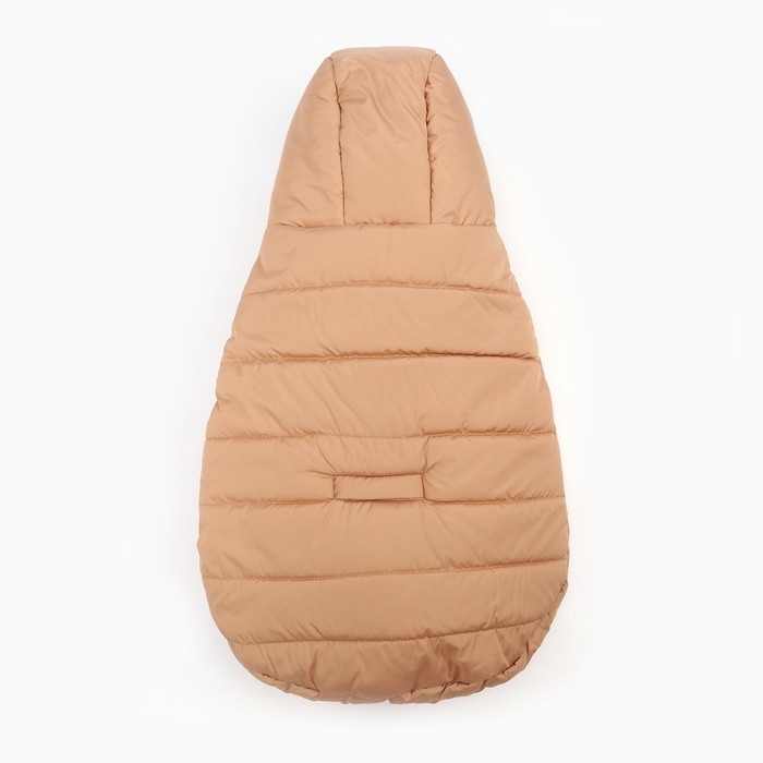 Конверт-кокон детский, цвет коричневый, рост 56-62 см