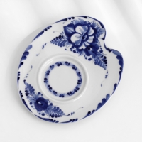 Блюдце "Дуэт", 15,5 х 18,5 х 1,5см