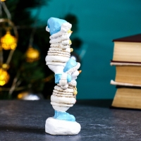 Фигура "Снеговики друзья" 7х6х16см Фигура "Снеговики друзья" 7х6х16см