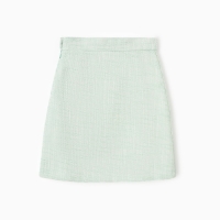 Юбка для девочки, MINAKU :Party Dress, цвет зеленый, рост 122 см