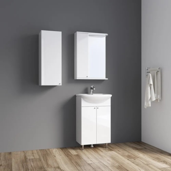 Пенал навесной Spectrum 30, левый, 30 х 80 х 30 см Пенал навесной Spectrum 30, левый, 30 х 80 х 30 см