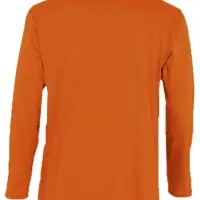 Футболка мужская с длинным рукавом Monarch 150 оранжевая, размер M