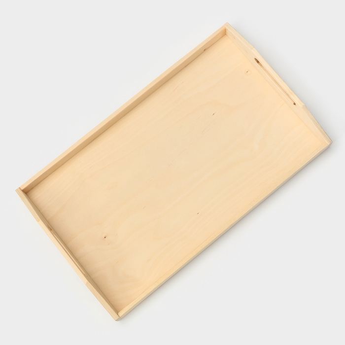 Поднос деревянный &laquo;Под роспись&raquo;, 50&times;30&times;7 см