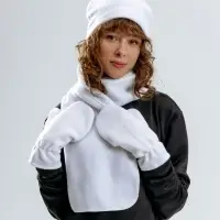 Шапка Fleecy, белая Шапка Fleecy, белая