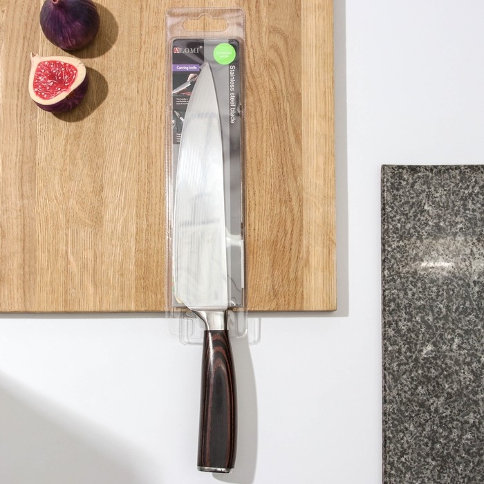 Нож Veral, шеф, 20,5 см, дамасская сталь Нож Veral, шеф, 20,5 см, дамасская сталь