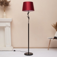Торшер "Лусия" 1х15Вт Е27 черный 35х35х156см