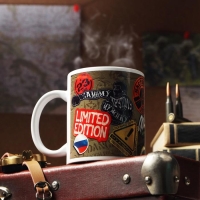 Кружка &laquo;С 23 февраля. Военная&raquo;, с нанесением