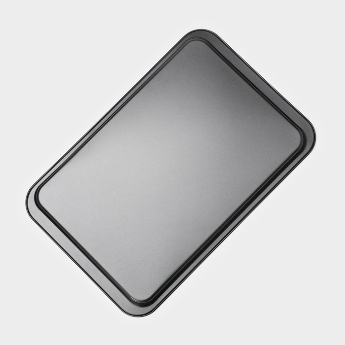 Противень Доляна &laquo;Жаклин. Прямоугольник&raquo;, 47,5&times;31,5&times;2,5 см, антипригарное покрытие, цвет чёрный