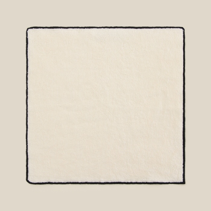 Набор салфеток SL HOME: Black Frame Набор салфеток SL HOME: Black Frame "Айвори" 30х30 см - 3 шт., 100% хлопок, 470 г/м2