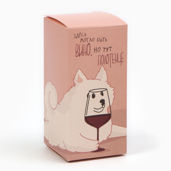 Полотенце махровое Этель Полотенце махровое Этель "Шпиц" 30х30 см, 100% хлопок, 340 г/м2