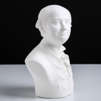 Гипсовая фигура известные люди: Бюст Ломоносова, 14,5 х 11 х 21,5 см Гипсовая фигура известные люди: Бюст Ломоносова, 14,5 х 11 х 21,5 см