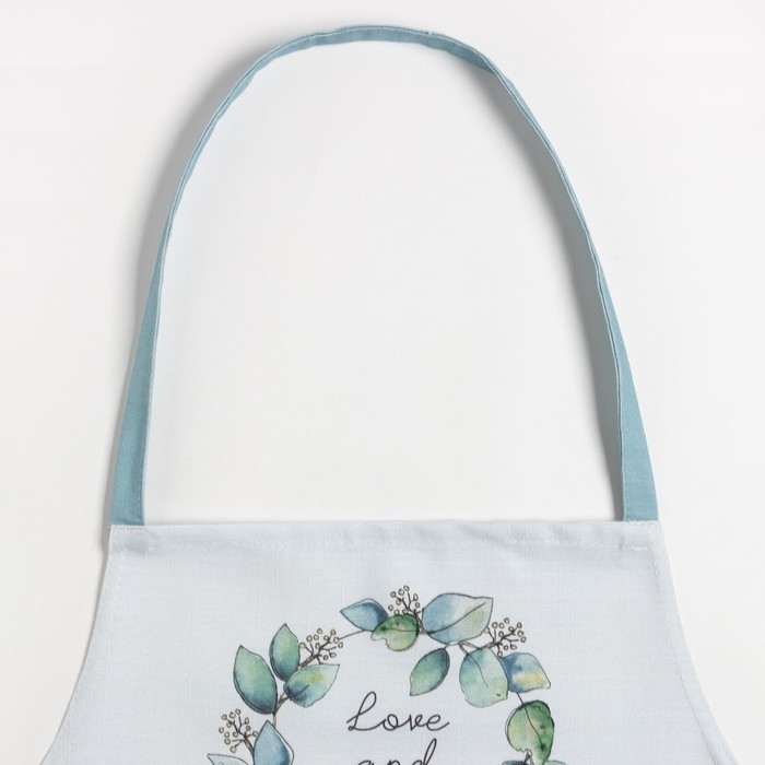 Фартук "Этель" Flower mood 60х70 см, 100% хлопок, репс 210 г/м2