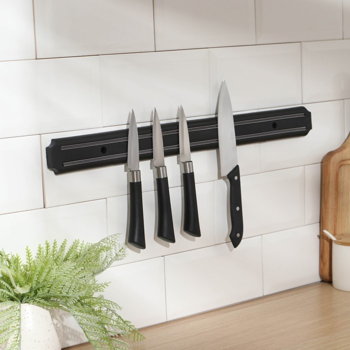 Держатель для ножей магнитный Доляна &laquo;Линия&raquo;, 50 см