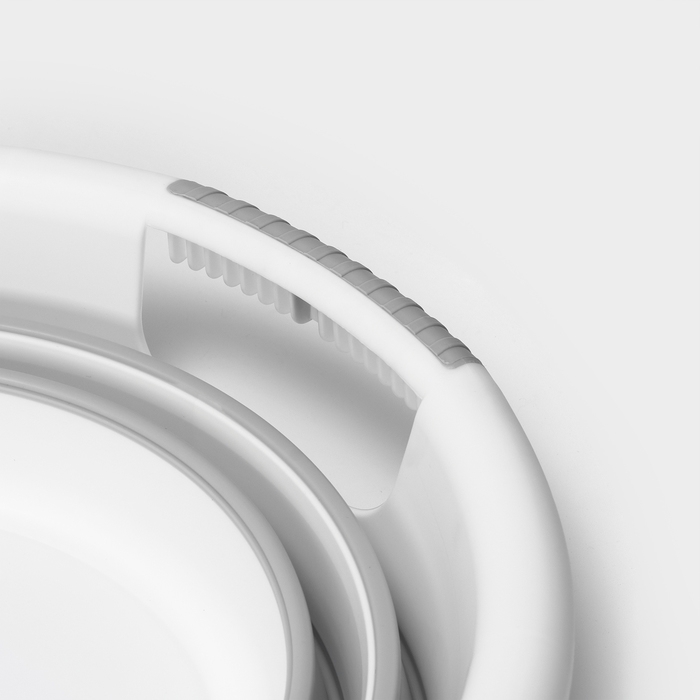 Таз складной &laquo;Флекс&raquo;, 17.5 л, 33.5&times;49&times;6.5 см, цвет смоки