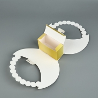 Коробка подарочная, упаковка, &laquo;Eid Mubarak, тиснение&raquo;, 23 х 21,3 х 5 см