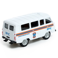 Машина металлическая &laquo;УАЗ-3962. МЧС&raquo;, инерция, 1:43