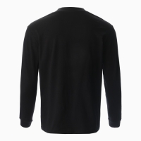 Лонгслив мужской, цвет чёрный, размер 58