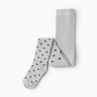 Колготки детские KAFTAN &laquo;Сердечки&raquo; 92-98 см, цвет серый