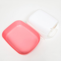 Туалет-домик 43 х 32 х 28 см, бело-розовый Туалет-домик 43 х 32 х 28 см, бело-розовый