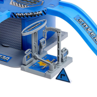 Парковка &laquo;Полицейский участок&raquo;, с 2 металлическими машинами