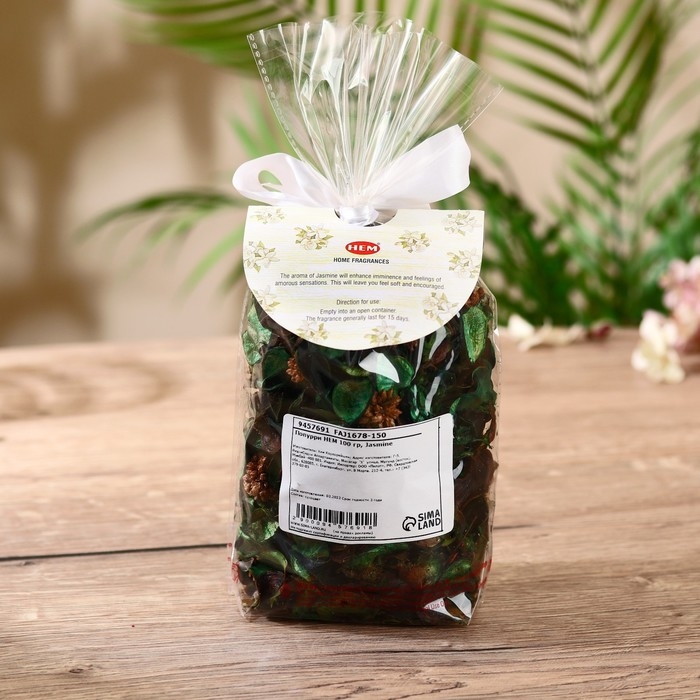 Попурри HEM 100 гр, жасмин Попурри HEM 100 гр, жасмин