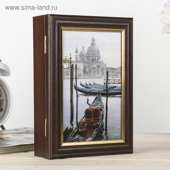 Ключница "Гондолы" венге 15х21 см