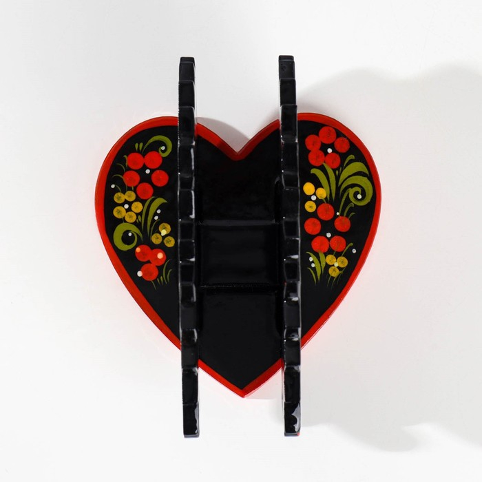 Салфетница &laquo;Ежик&raquo;, 13х10 см, хохлома