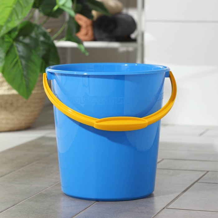 Ведро с мерной шкалой, 10 л, МИКС Ведро с мерной шкалой, 10 л, МИКС