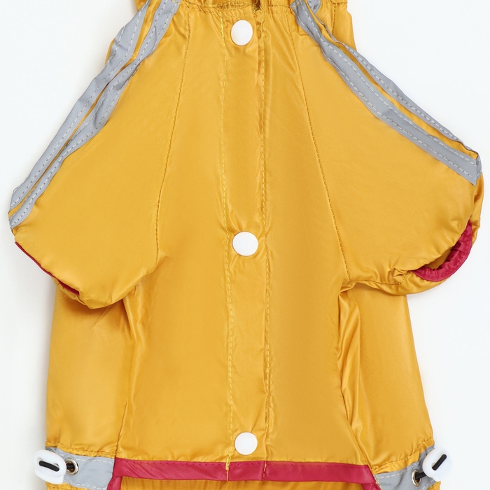 Комбинезон для собак, демисезонный, размер S (ДС 21-23, Ог 31-33, ОШ 23-25 см), жёлтый Комбинезон для собак, демисезонный, размер S (ДС 21-23, Ог 31-33, ОШ 23-25 см), жёлтый