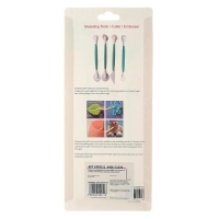 Набор инструментов для лепки из глины, пластилина, пластики, 4 штуки Набор инструментов для лепки из глины, пластилина, пластики, 4 штуки