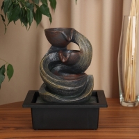 Фонтан "Герберт" виток, 27х23 см (с подсветкой, без шарика) Фонтан "Герберт" виток, 27х23 см (с подсветкой, без шарика)