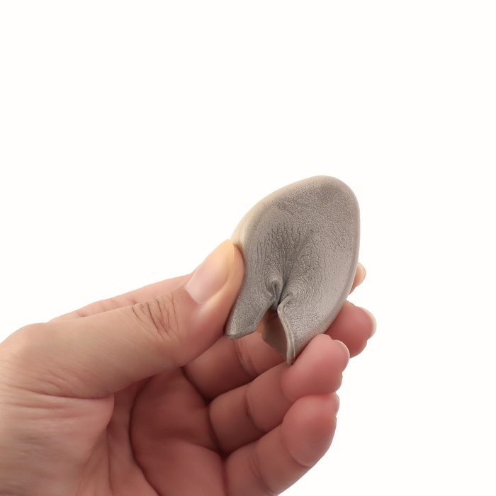 Вставки для уменьшения размера обуви, регулируемые, 5,5 &times; 4 см, пара, цвет серый