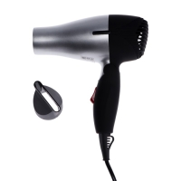 Фен Luazon LF-07, 1200 Вт, 2 скорости, складная ручка, серый Фен Luazon LF-07, 1200 Вт, 2 скорости, складная ручка, серый