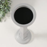 Подсвечник дерево на 1 свечу "Пантеон" светло-серый 11,5х11,5х39,5 см Подсвечник дерево на 1 свечу "Пантеон" светло-серый 11,5х11,5х39,5 см