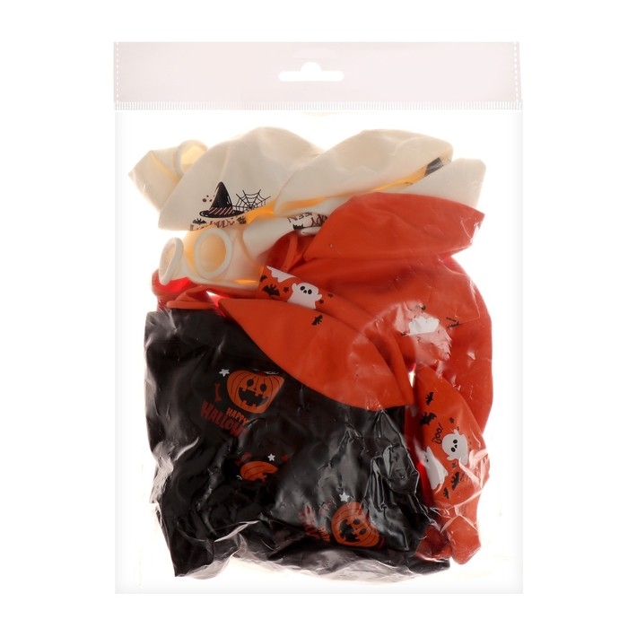 Воздушный шар латексный 12" &laquo;Хэллоуин&raquo;, 25 шт.