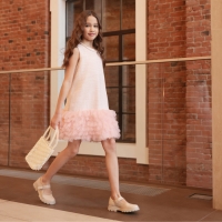 Платье для девочки MINAKU: PartyDress цвет розовый, рост 116