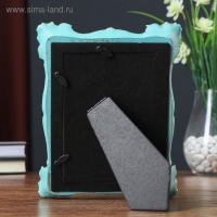 Фоторамка полистоун 10х15 см "Золотые уголки" бирюза 20,5х16х2 см Фоторамка полистоун 10х15 см "Золотые уголки" бирюза 20,5х16х2 см