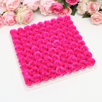 Розы мыльные фуксия, набор 81 шт Розы мыльные фуксия, набор 81 шт