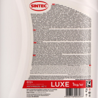 Антифриз Sintec Luxe красный G12+, 1 л Антифриз Sintec Luxe красный G12+, 1 л