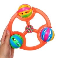 Погремушка &laquo;Яркие шары&raquo;, цвет МИКС, Крошка Я