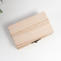 Шкатулка дерево под роспись "Прямоугольная" 5,5х10х6 см Шкатулка дерево под роспись "Прямоугольная" 5,5х10х6 см