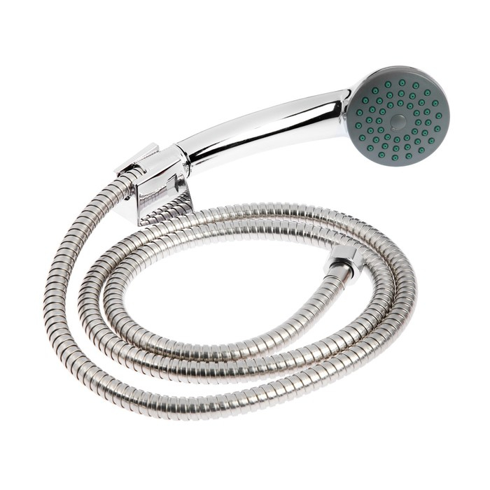 Смеситель для ванны Accoona A7140, однорычажный, излив 300 мм, с душевым набором, хром