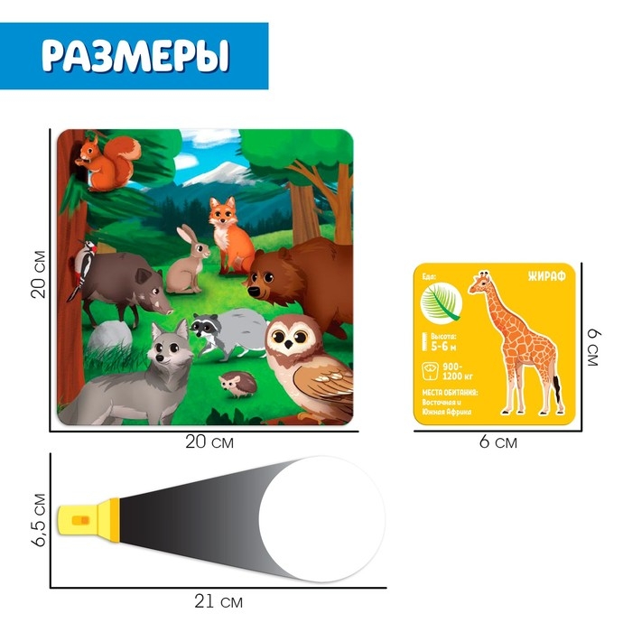 Развивающий набор &laquo;В поисках животных&raquo;
