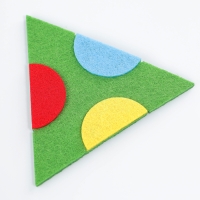 Счётный материал из фетра «Головоломка. Тримино» Счётный материал из фетра «Головоломка. Тримино»