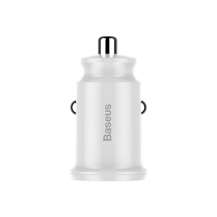 Автомобильное зарядное устройство Baseus, 2USB, 3.1 А, белое Автомобильное зарядное устройство Baseus, 2USB, 3.1 А, белое
