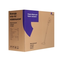 Пылесос Kitfort КТ-5239, вертикальный, 600 Вт, 0.8 л, красно-белый Пылесос Kitfort КТ-5239, вертикальный, 600 Вт, 0.8 л, красно-белый