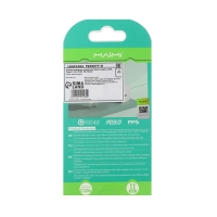 Сетевое зарядное устройство Maimi C106, Type-C, 3 А, 20 Вт, PD, белое