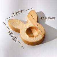 Пасхальный набор Adelica, менажница, подставка под яйцо, термонаклейки на 7 яиц, 22&times;18 см
