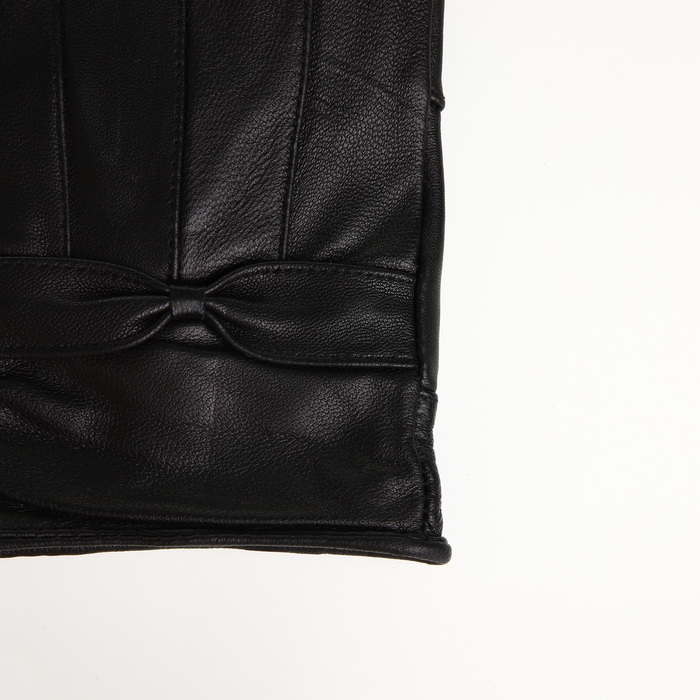 Перчатки женские, размер M, с утеплителем, цвет чёрный Перчатки женские, размер M, с утеплителем, цвет чёрный